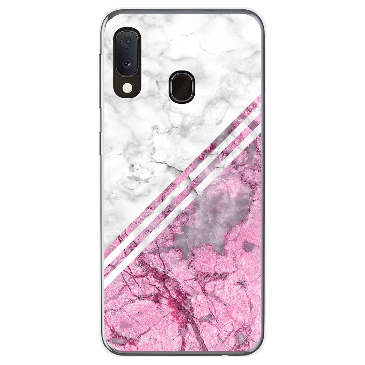 Funda Gel Tpu para Samsung Galaxy A20e 5.8 diseño Mármol 03 Dibujos