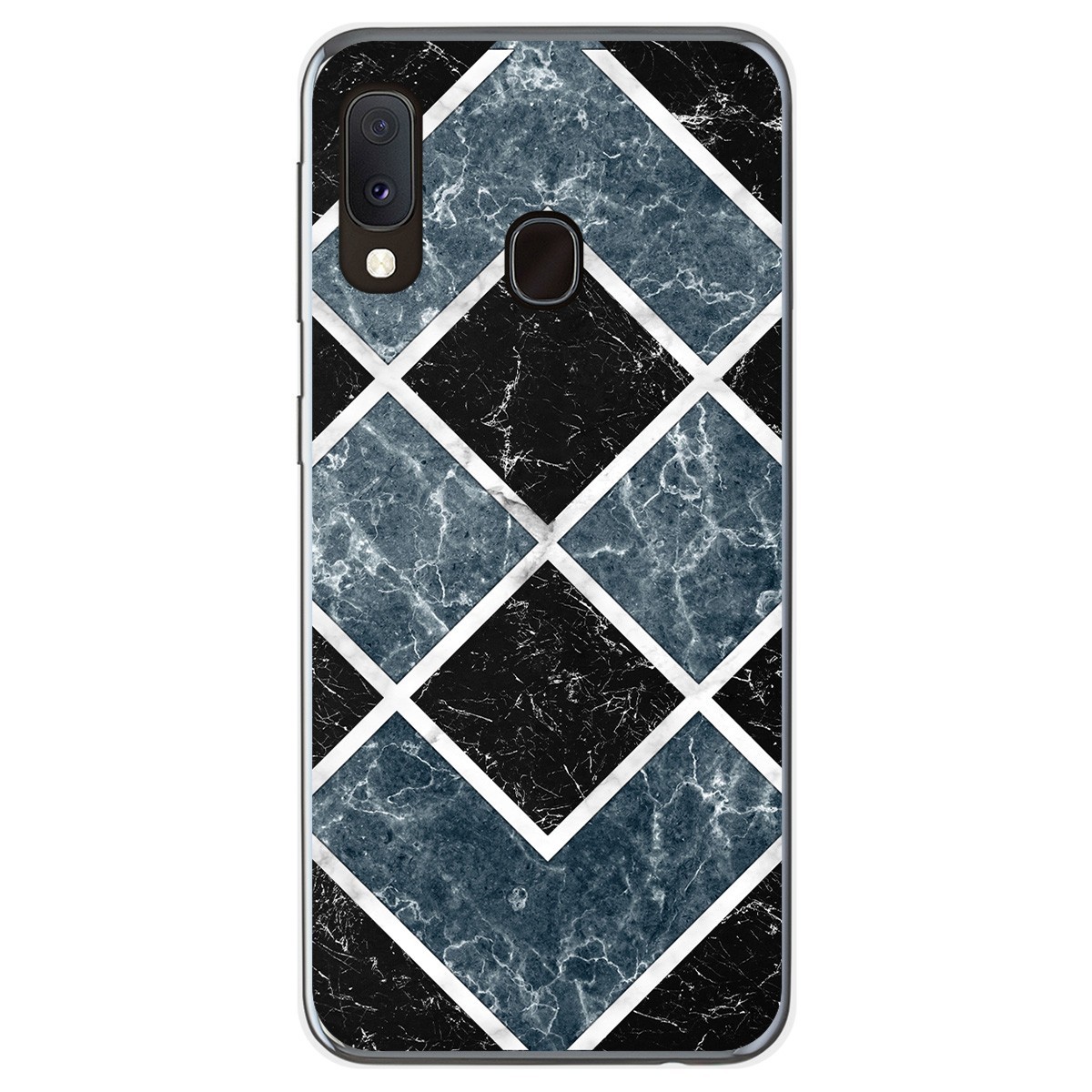 Funda Gel Tpu para Samsung Galaxy A20e 5.8 diseño Mármol 06 Dibujos
