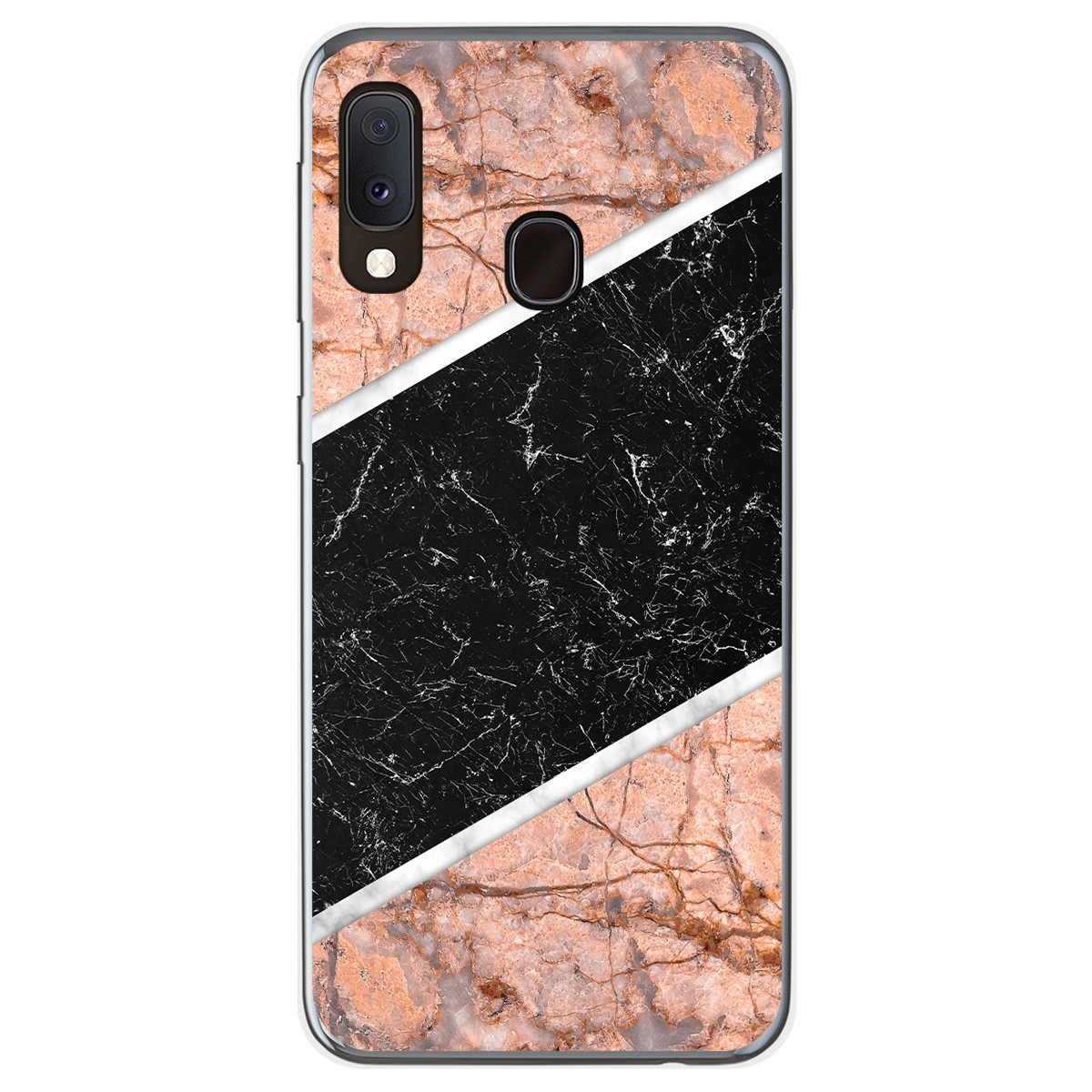 Funda Gel Tpu para Samsung Galaxy A20e 5.8 diseño Mármol 07 Dibujos