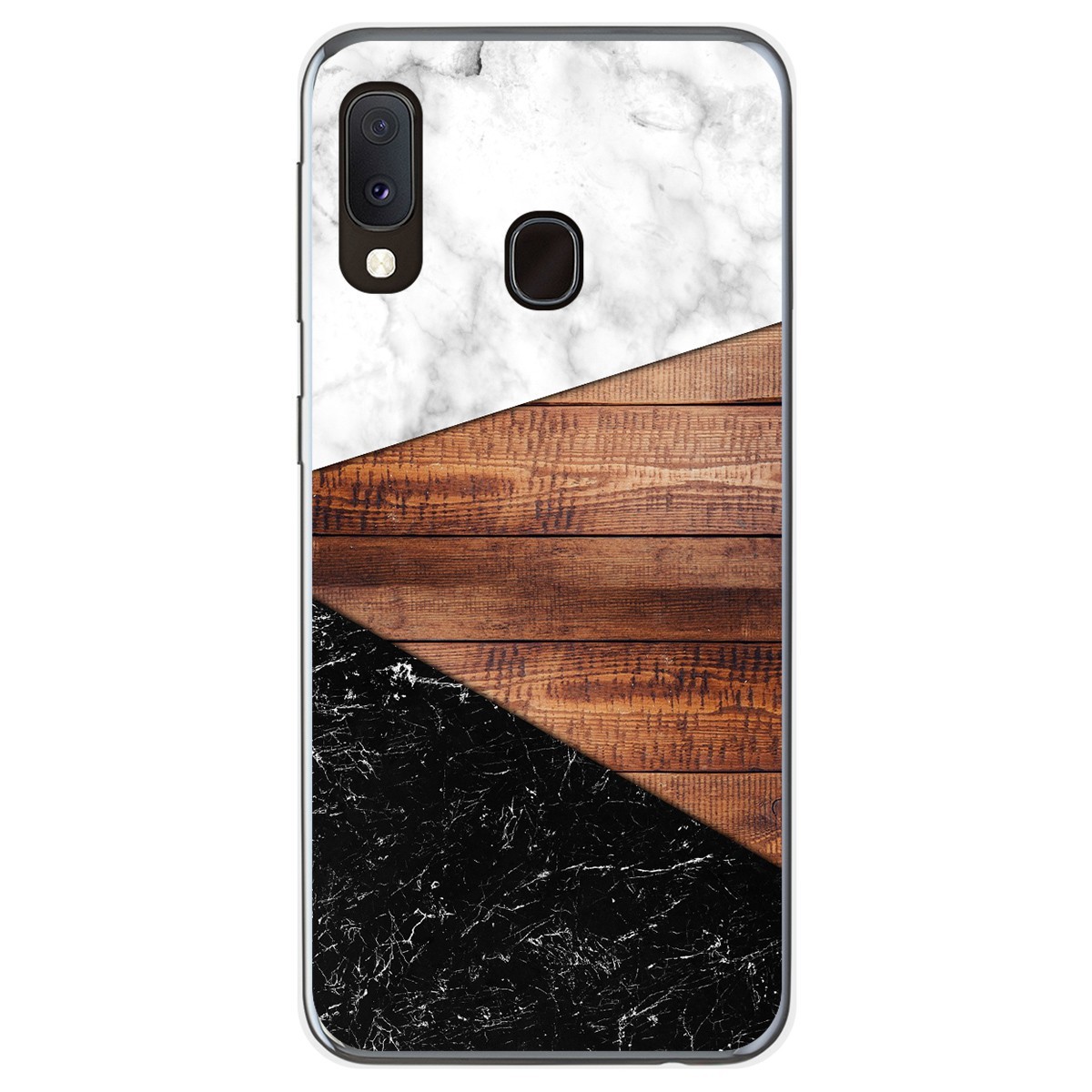 Funda Gel Tpu para Samsung Galaxy A20e 5.8 diseño Mármol 11 Dibujos