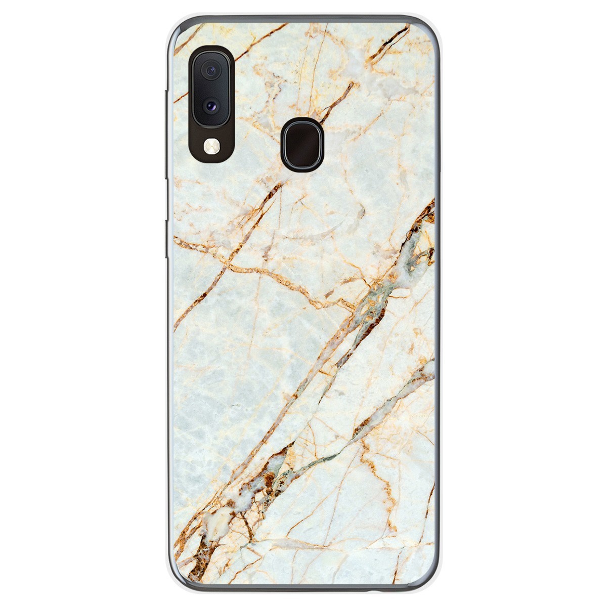 Funda Gel Tpu para Samsung Galaxy A20e 5.8 diseño Mármol 13 Dibujos