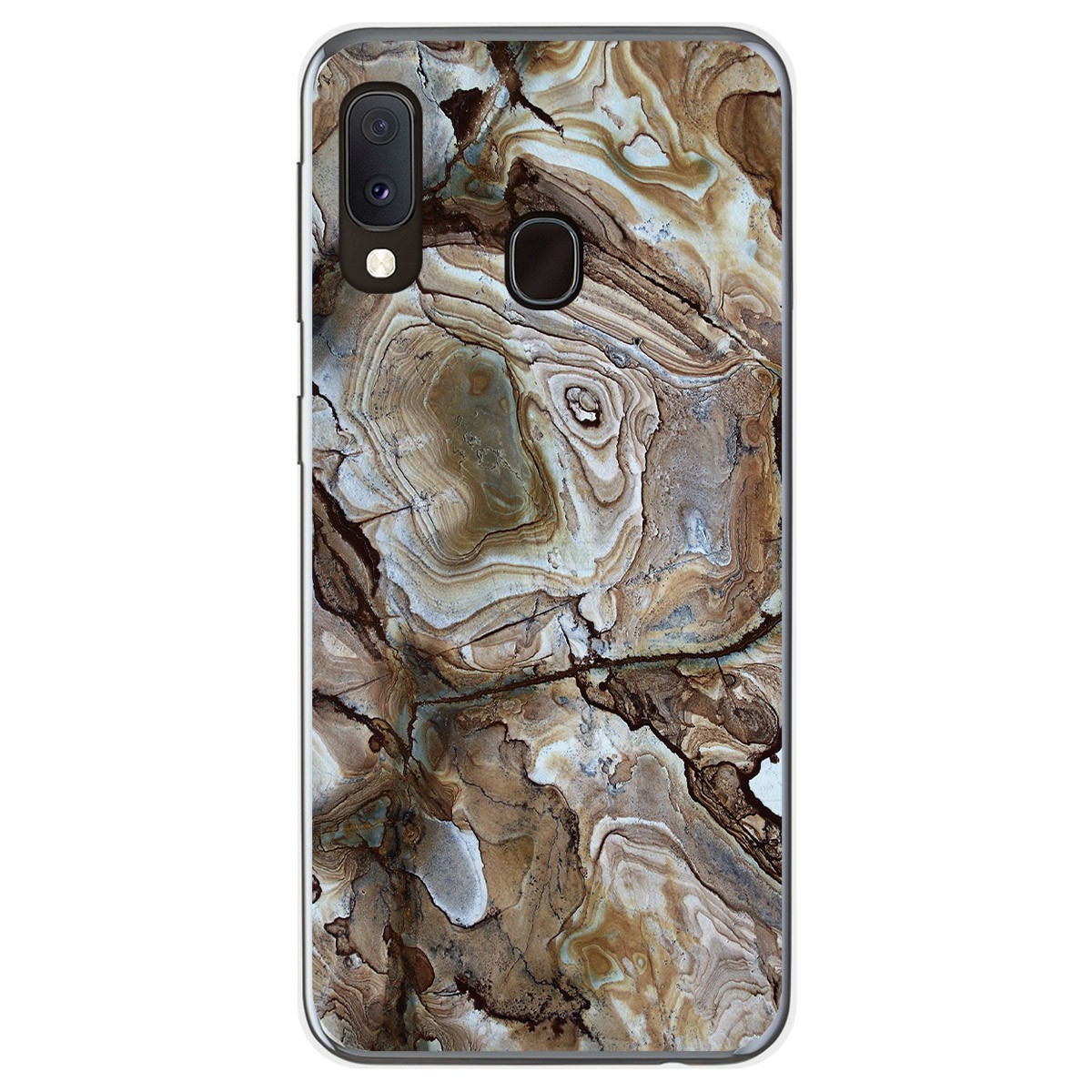 Funda Gel Tpu para Samsung Galaxy A20e 5.8 diseño Mármol 14 Dibujos