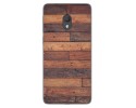 Funda Gel Tpu para Alcatel 1C 2019 diseño Madera 03 Dibujos
