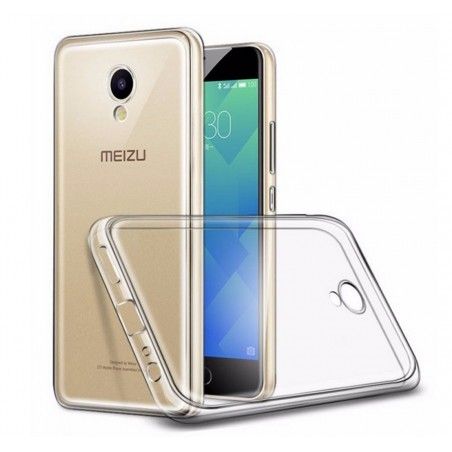 Funda Gel Tpu Fina Ultra-Thin 0,3mm Transparente para Meizu M5 Note