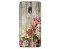 Funda Gel Tpu para Alcatel 1C 2019 diseño Madera 08 Dibujos