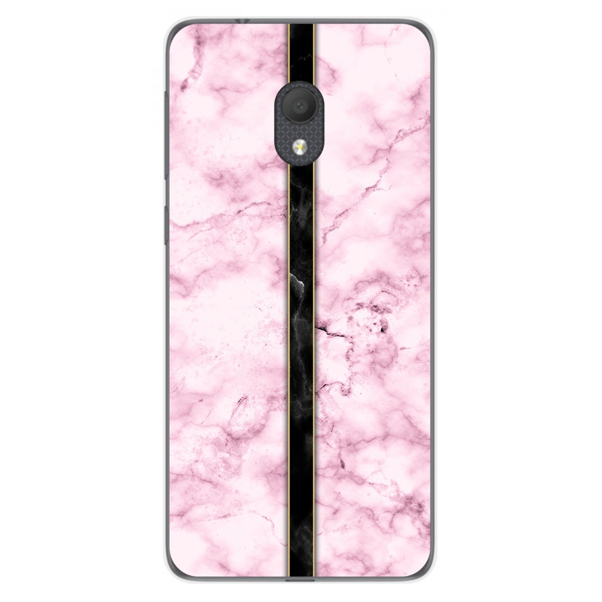 Funda Gel Tpu para Alcatel 1C 2019 diseño Mármol 04 Dibujos