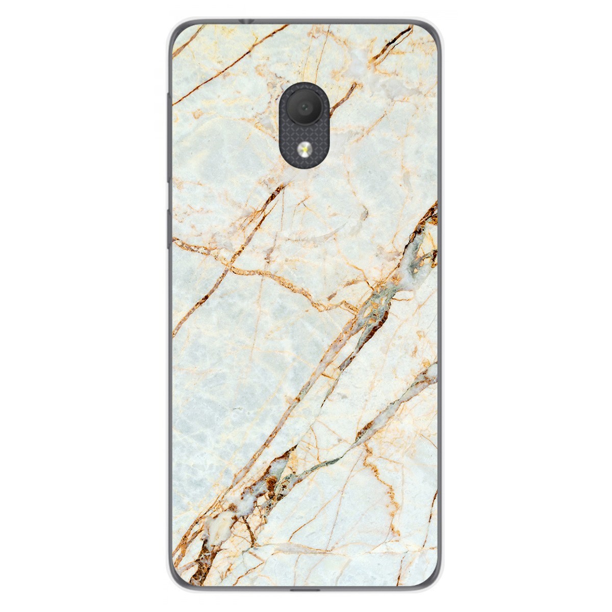 Funda Gel Tpu para Alcatel 1C 2019 diseño Mármol 13 Dibujos