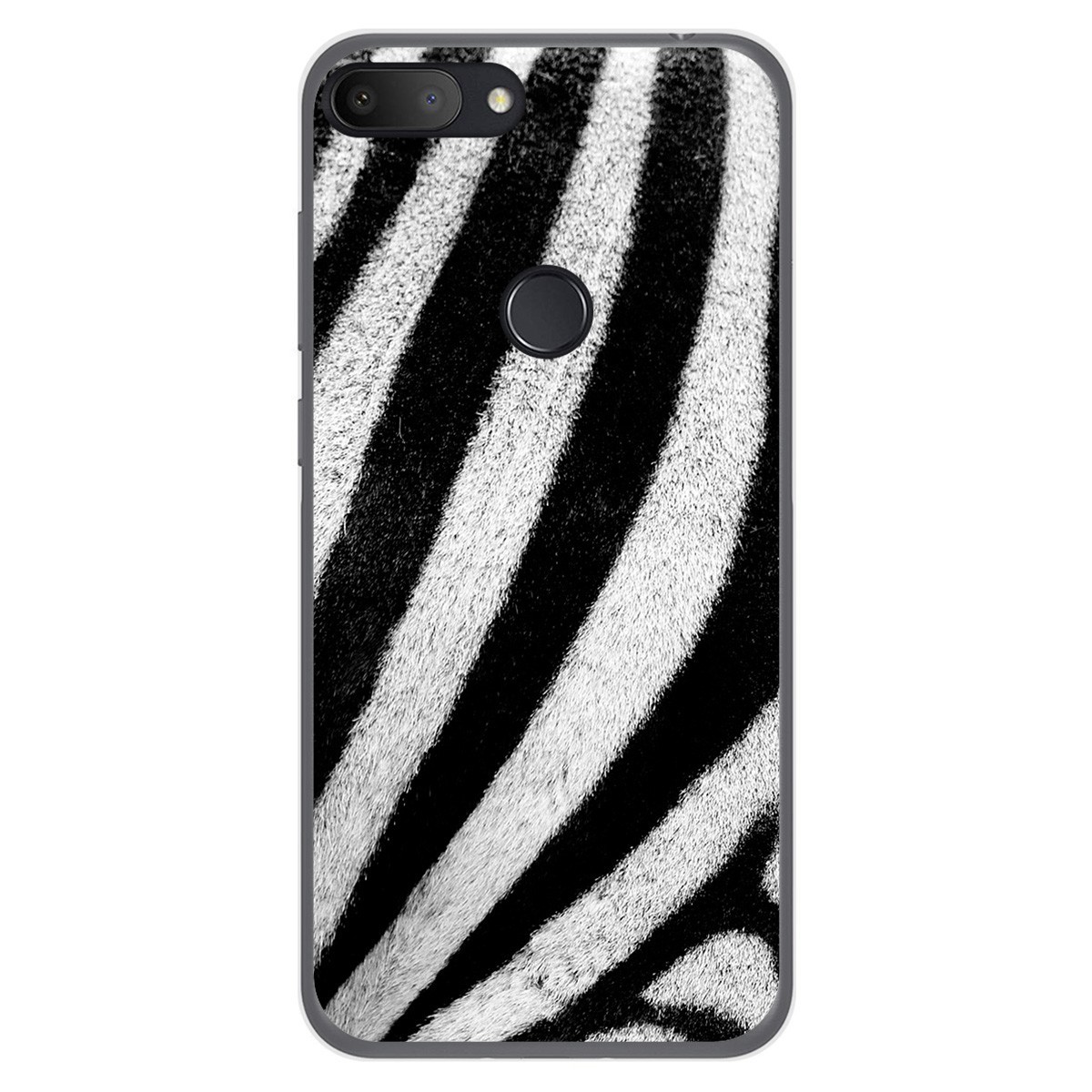 Funda Gel Tpu para Alcatel 1S 2019 diseño Animal 02 Dibujos
