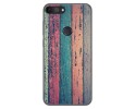 Funda Gel Tpu para Alcatel 1S 2019 diseño Madera 10 Dibujos