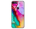 Funda Gel Tpu para Alcatel 1S 2019 diseño Mármol 15 Dibujos