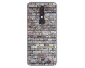 Funda Gel Tpu para Alcatel 1X 2019 diseño Ladrillo 02 Dibujos