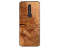 Funda Gel Tpu para Alcatel 1X 2019 diseño Madera 04 Dibujos