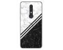 Funda Gel Tpu para Alcatel 1X 2019 diseño Mármol 01 Dibujos