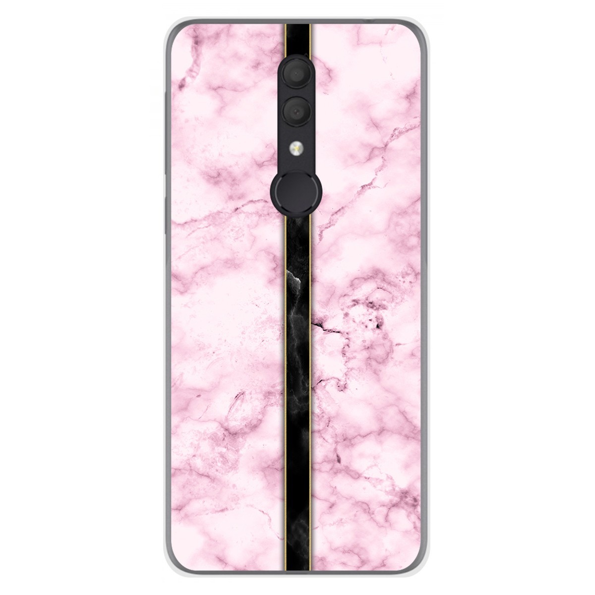Funda Gel Tpu para Alcatel 1X 2019 diseño Mármol 04 Dibujos