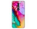 Funda Gel Tpu para Alcatel 1X 2019 diseño Mármol 15 Dibujos