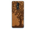 Funda Gel Tpu para Alcatel 3 2019 diseño Cuero 03 Dibujos
