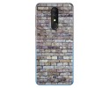 Funda Gel Tpu para Alcatel 3 2019 diseño Ladrillo 02 Dibujos