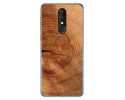 Funda Gel Tpu para Alcatel 3 2019 diseño Madera 04 Dibujos