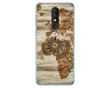 Funda Gel Tpu para Alcatel 3 2019 diseño Madera 07 Dibujos