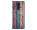 Funda Gel Tpu para Alcatel 3 2019 diseño Madera 10 Dibujos