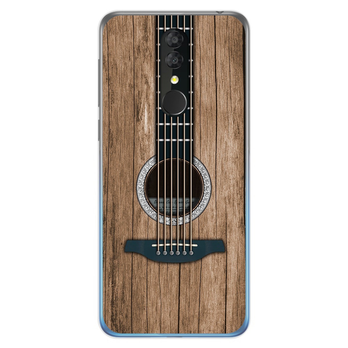 Funda Gel Tpu para Alcatel 3 2019 diseño Madera 11 Dibujos