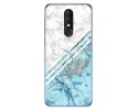 Funda Gel Tpu para Alcatel 3 2019 diseño Mármol 02 Dibujos