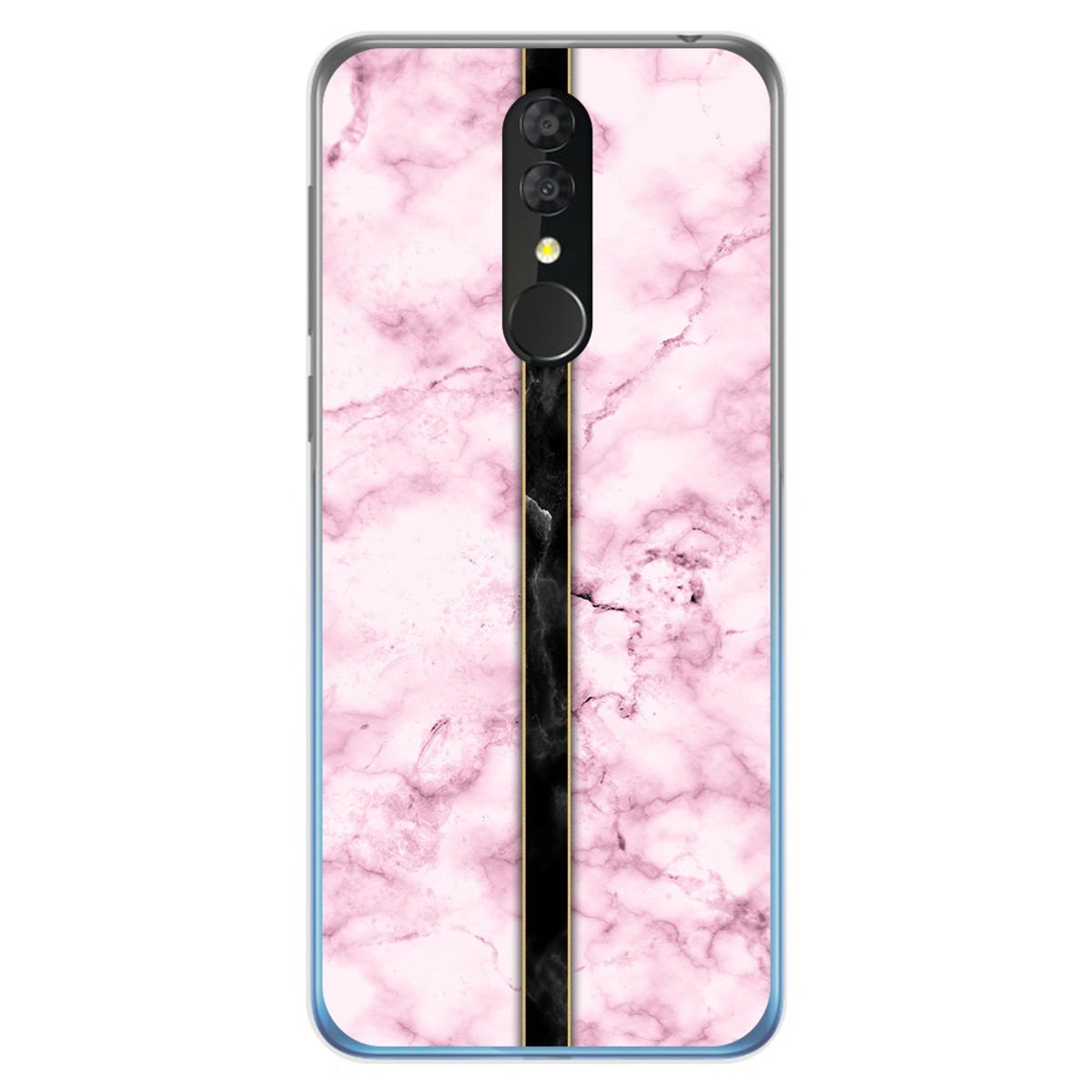 Funda Gel Tpu para Alcatel 3 2019 diseño Mármol 04 Dibujos