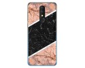 Funda Gel Tpu para Alcatel 3 2019 diseño Mármol 07 Dibujos