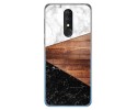 Funda Gel Tpu para Alcatel 3 2019 diseño Mármol 11 Dibujos