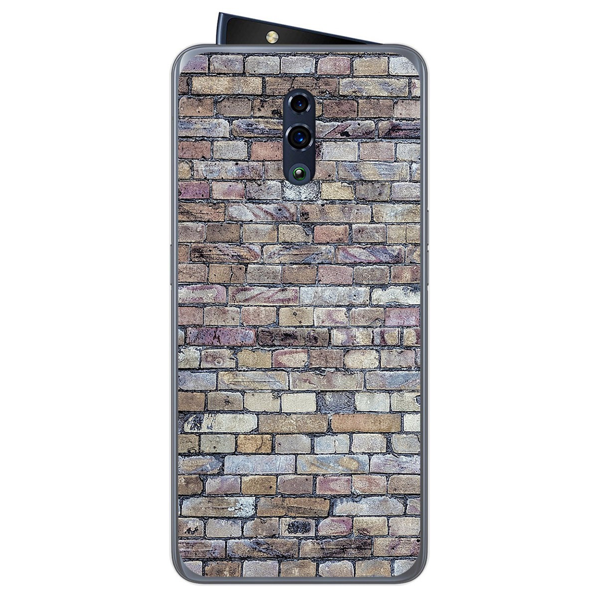 Funda Gel Tpu para Oppo Reno diseño Ladrillo 02 Dibujos