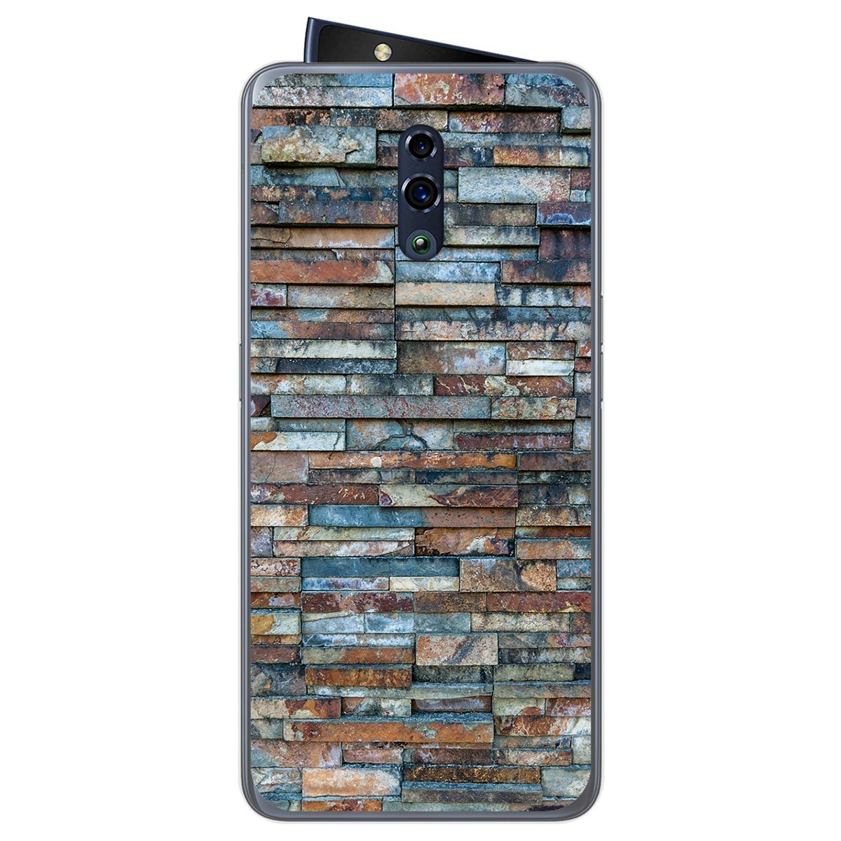 Funda Gel Tpu para Oppo Reno diseño Ladrillo 05 Dibujos