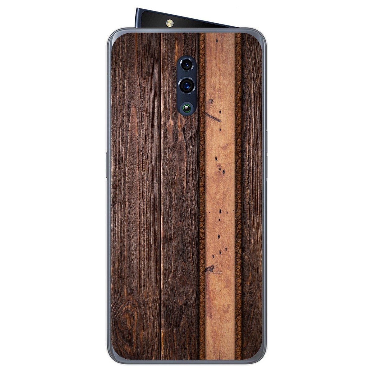 Funda Gel Tpu para Oppo Reno diseño Madera 05 Dibujos