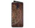 Funda Gel Tpu para Oppo Reno diseño Madera 06 Dibujos