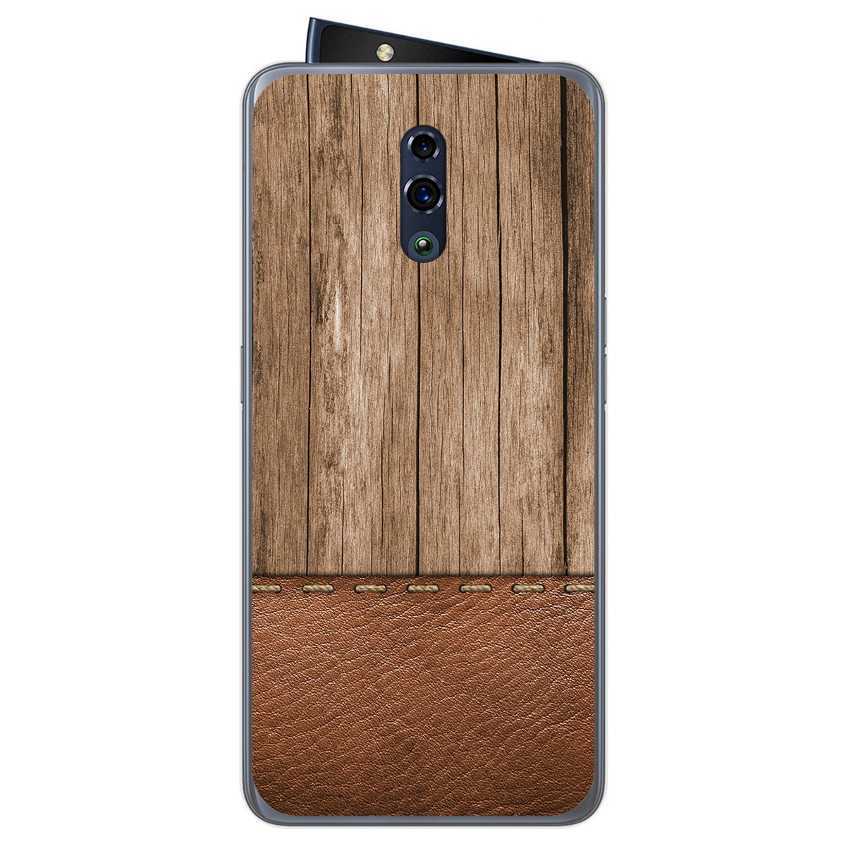 Funda Gel Tpu para Oppo Reno diseño Madera 09 Dibujos