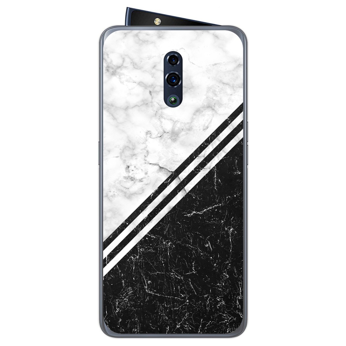 Funda Gel Tpu para Oppo Reno diseño Mármol 01 Dibujos