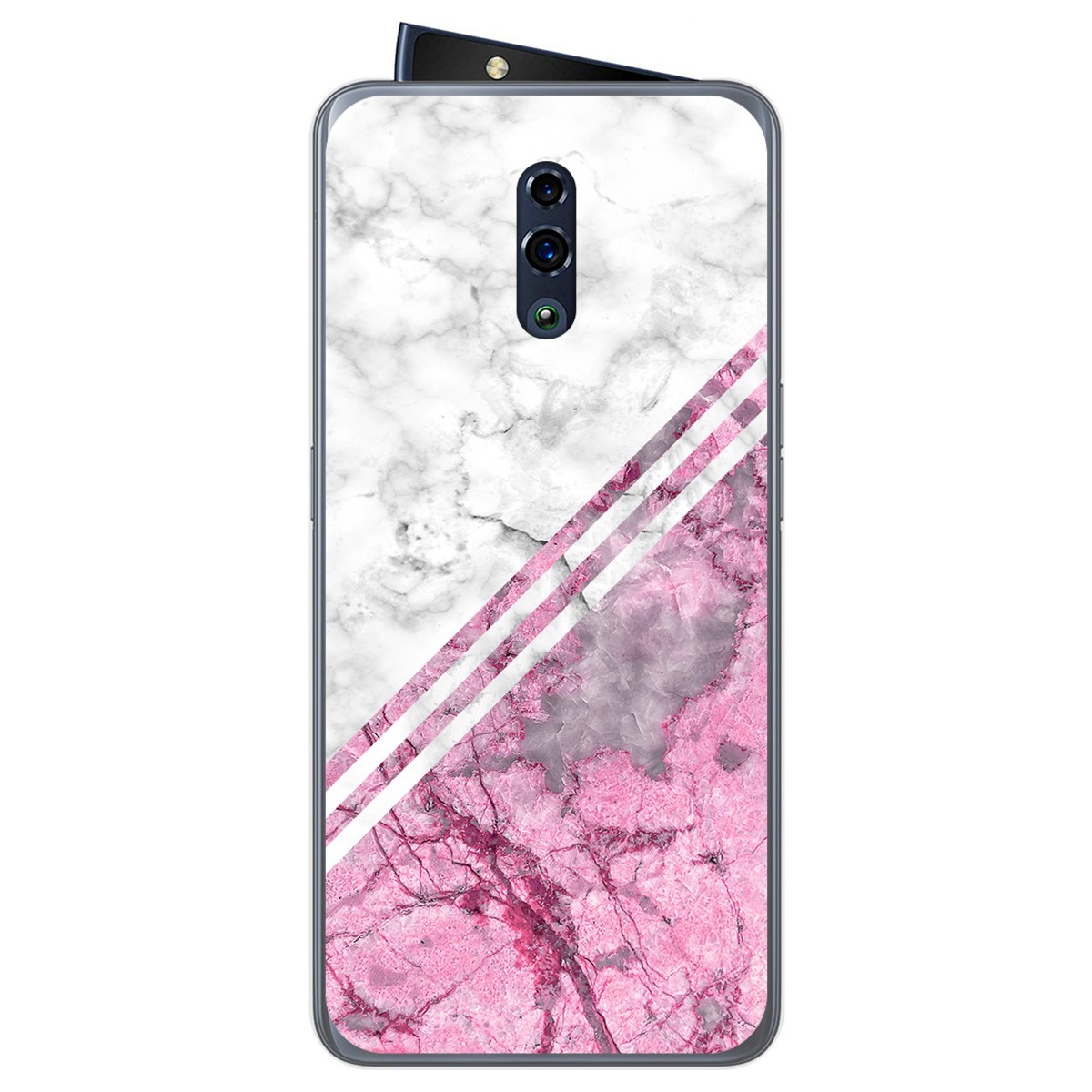 Funda Gel Tpu para Oppo Reno diseño Mármol 03 Dibujos