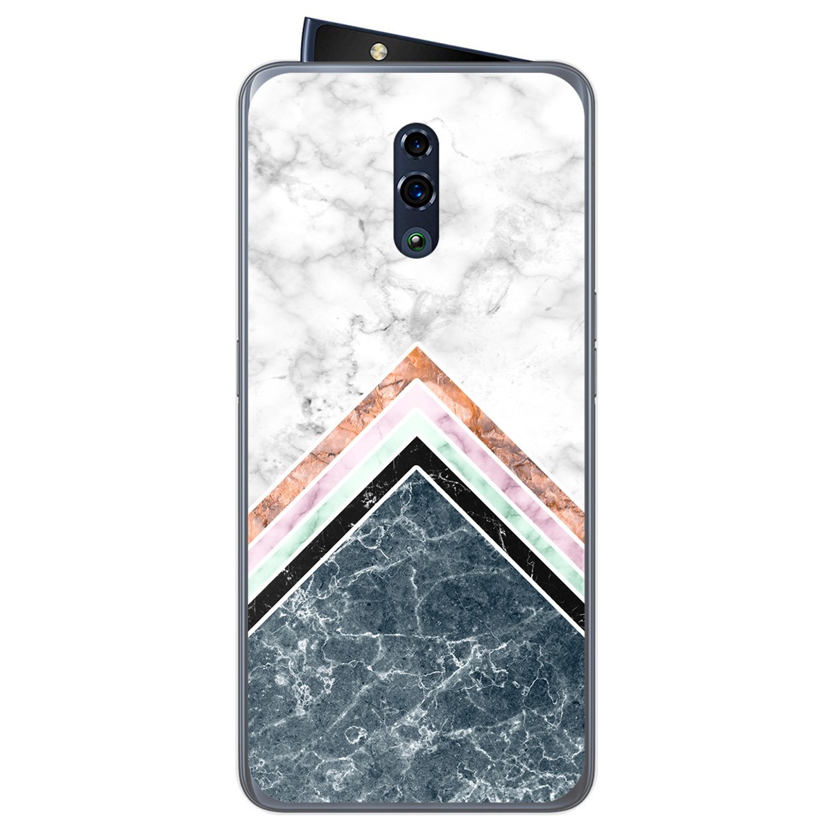 Funda Gel Tpu para Oppo Reno diseño Mármol 05 Dibujos