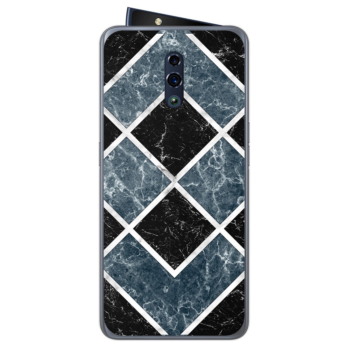 Funda Gel Tpu para Oppo Reno diseño Mármol 06 Dibujos