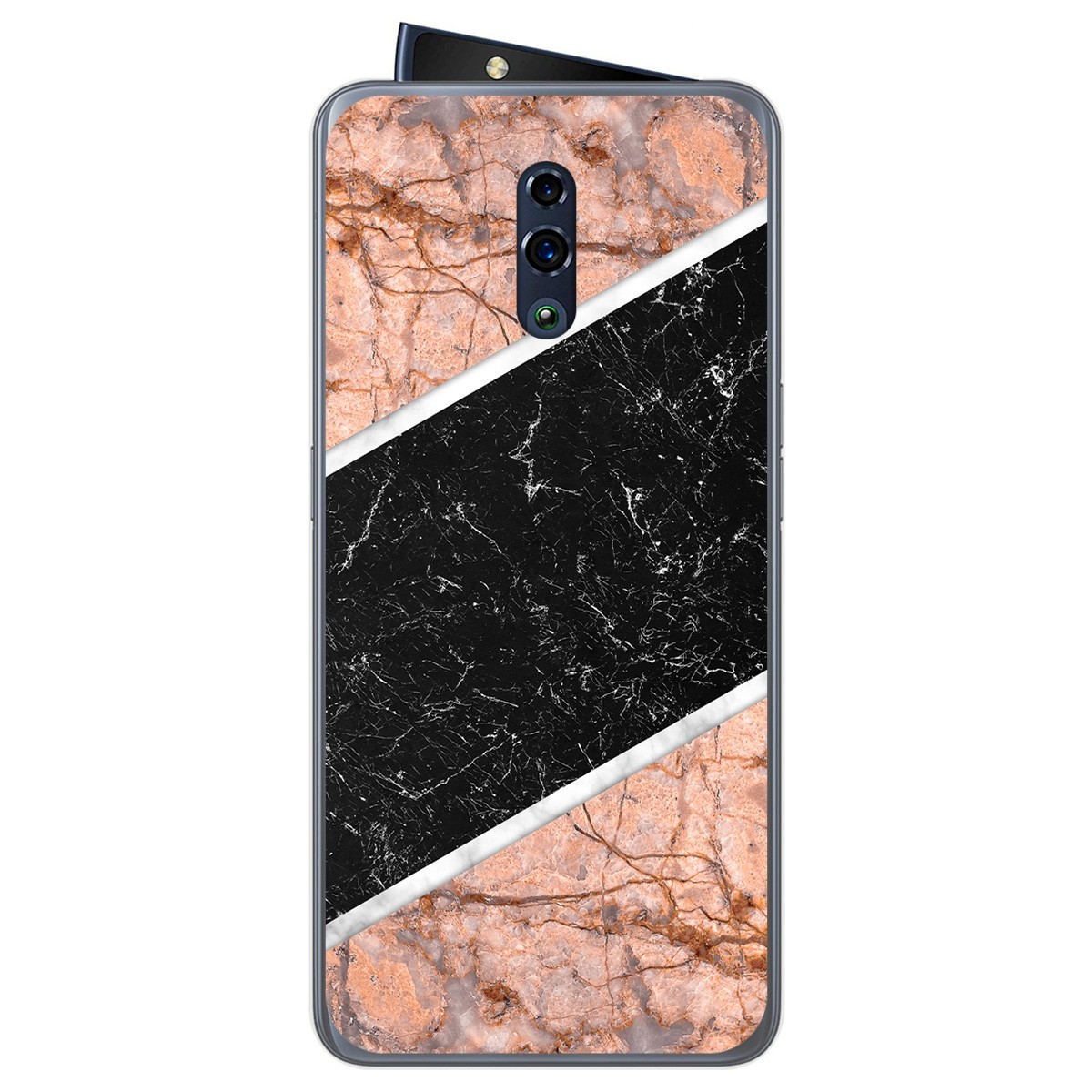 Funda Gel Tpu para Oppo Reno diseño Mármol 07 Dibujos