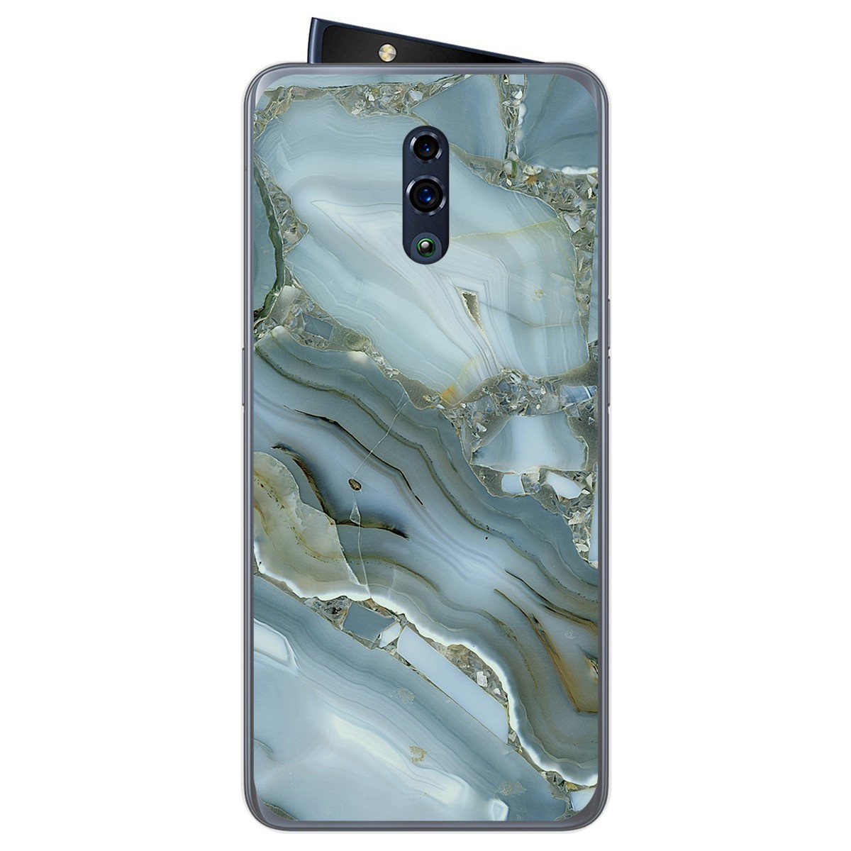 Funda Gel Tpu para Oppo Reno diseño Mármol 09 Dibujos