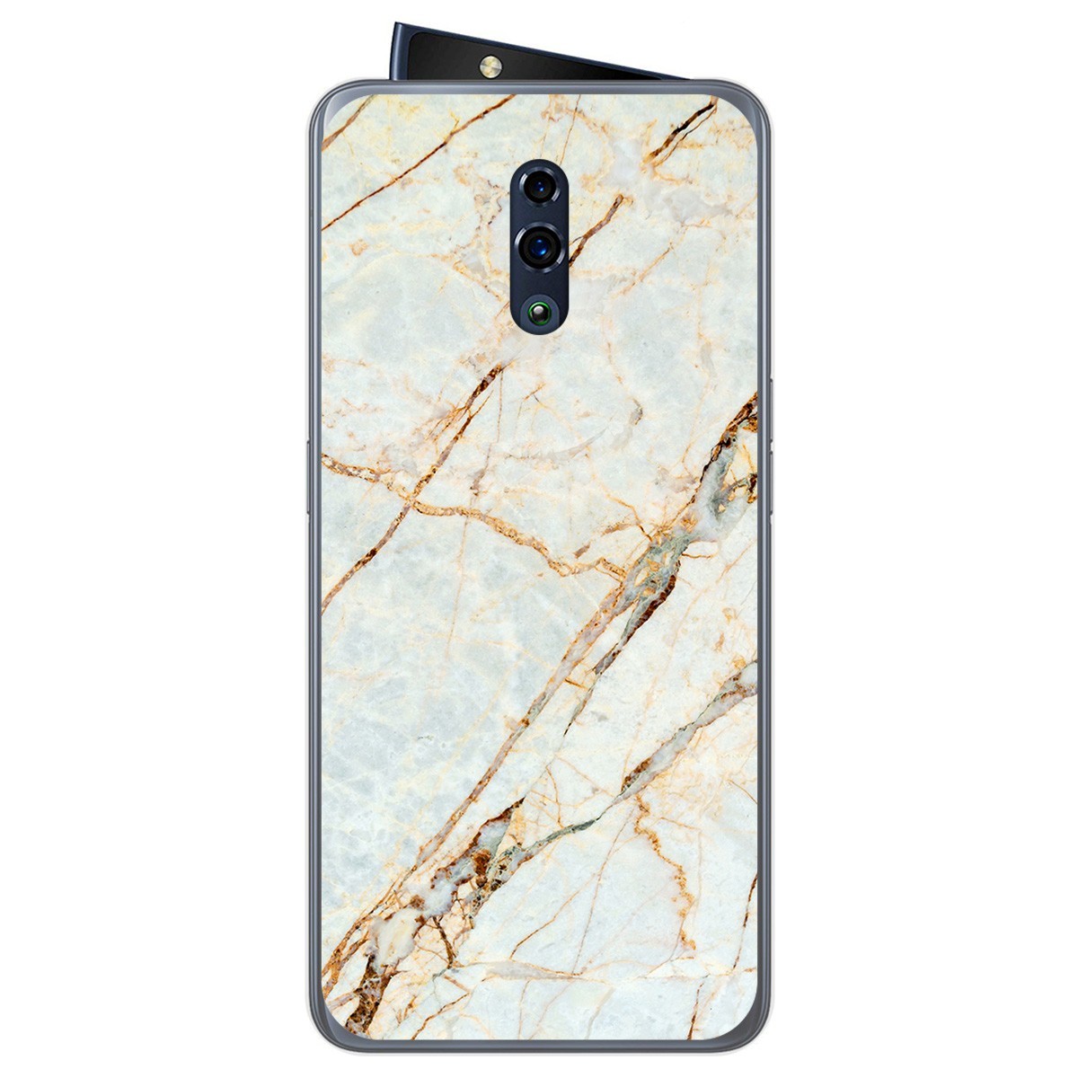 Funda Gel Tpu para Oppo Reno diseño Mármol 13 Dibujos