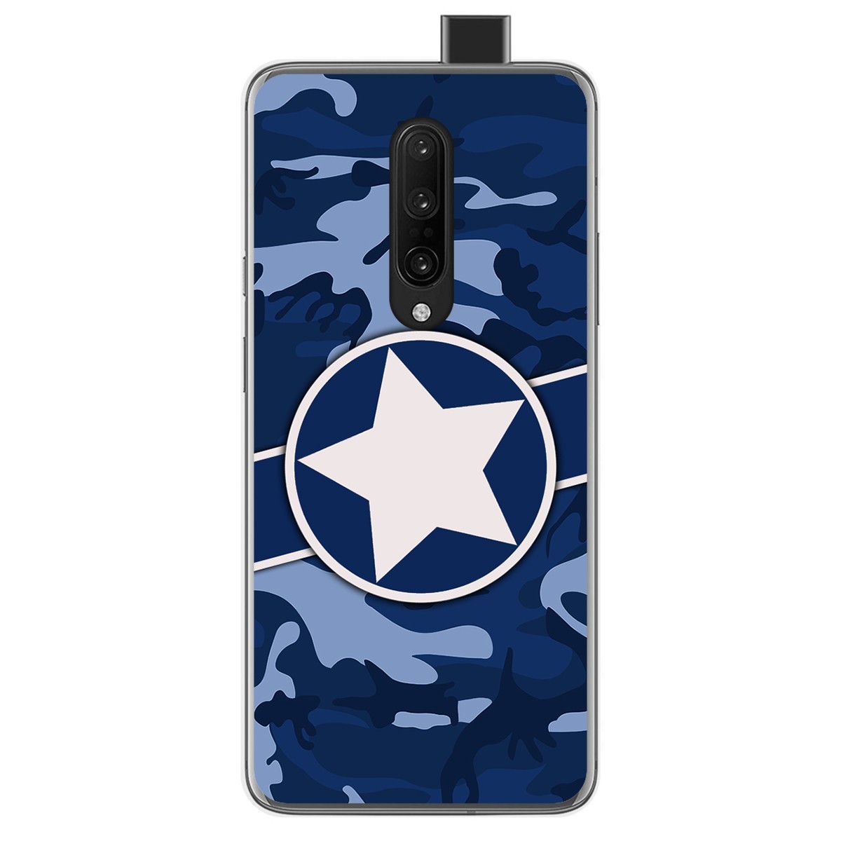Funda Gel Tpu para Oneplus 7 Pro diseño Camuflaje 03 Dibujos