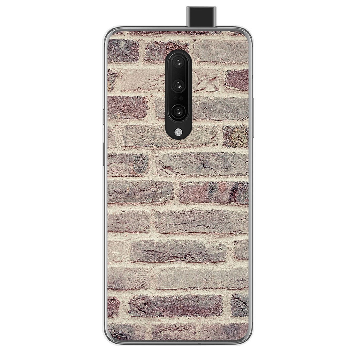 Funda Gel Tpu para Oneplus 7 Pro diseño Ladrillo 01 Dibujos