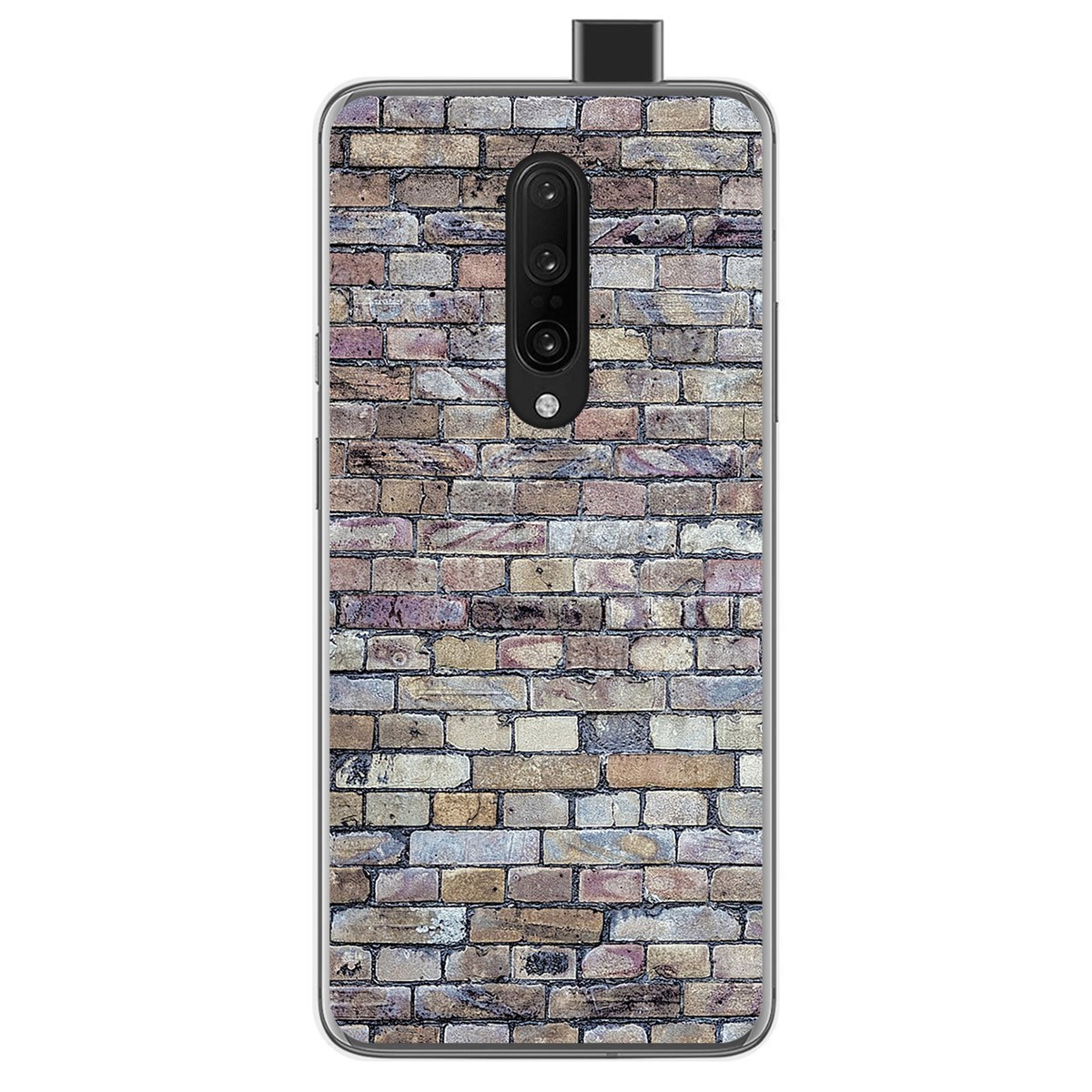 Funda Gel Tpu para Oneplus 7 Pro diseño Ladrillo 02 Dibujos