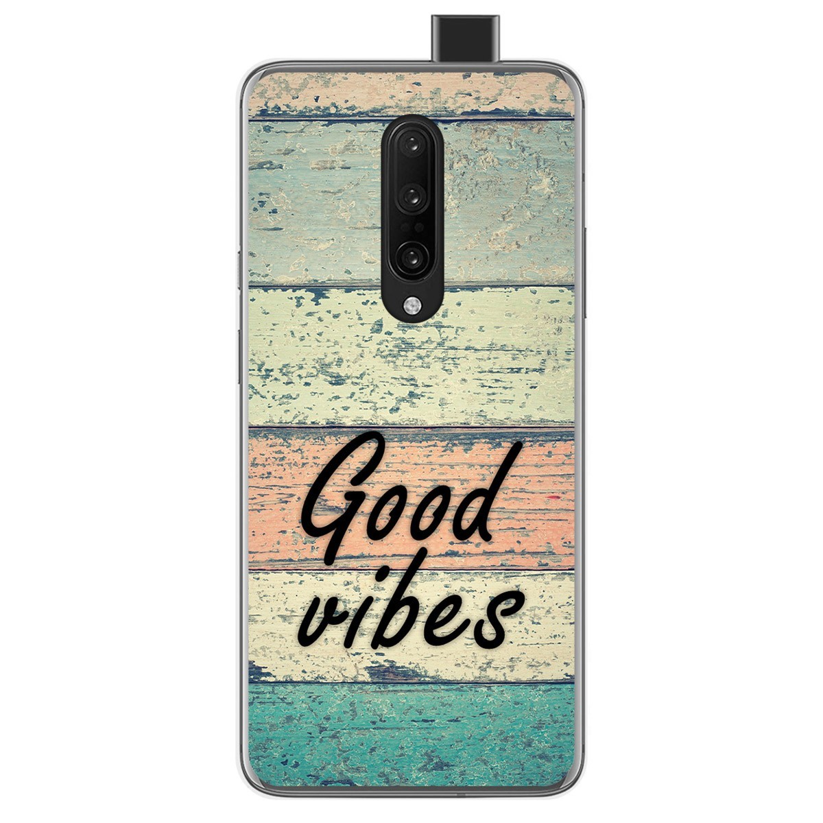 Funda Gel Tpu para Oneplus 7 Pro diseño Madera 01 Dibujos
