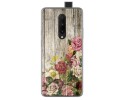 Funda Gel Tpu para Oneplus 7 Pro diseño Madera 08 Dibujos
