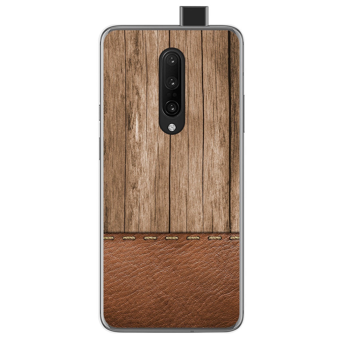 Funda Gel Tpu para Oneplus 7 Pro diseño Madera 09 Dibujos