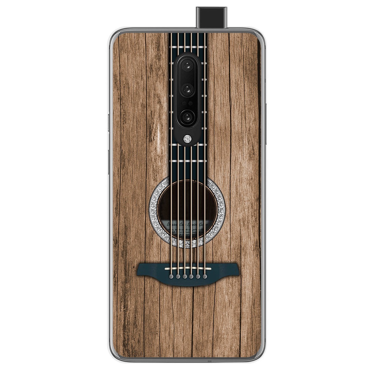 Funda Gel Tpu para Oneplus 7 Pro diseño Madera 11 Dibujos