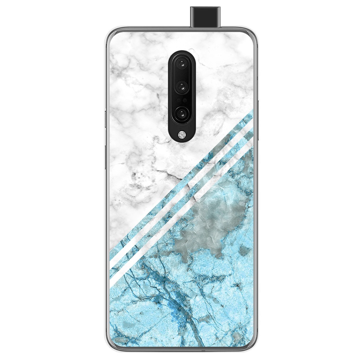 Funda Gel Tpu para Oneplus 7 Pro diseño Mármol 02 Dibujos