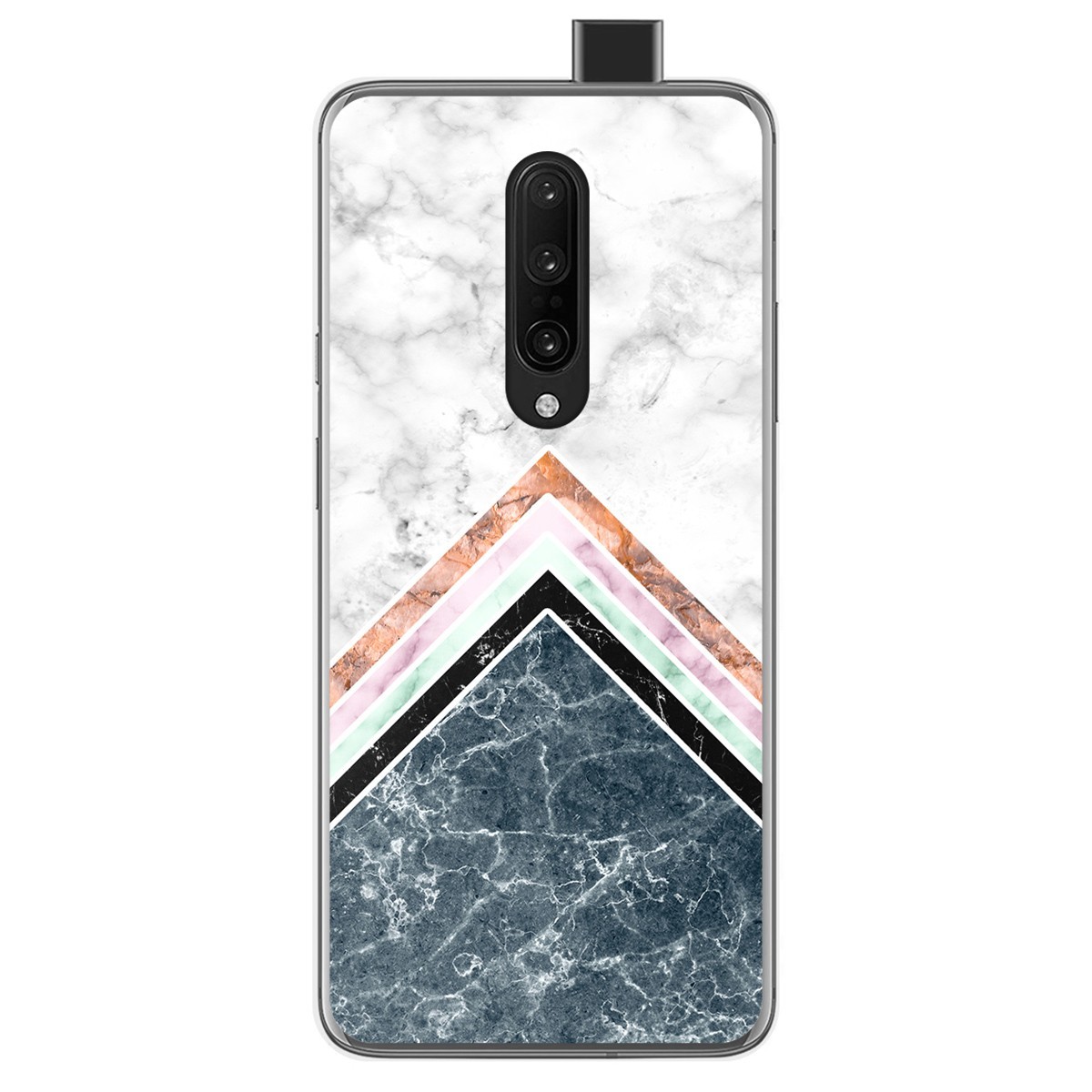 Funda Gel Tpu para Oneplus 7 Pro diseño Mármol 05 Dibujos
